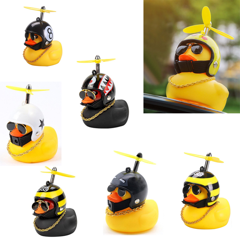 Aero Cycling Helmet - Pato de juguete de goma para