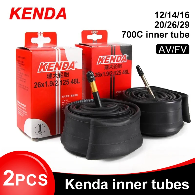 Cycling Gear Parts - 2 uds KENDA tubo interior de