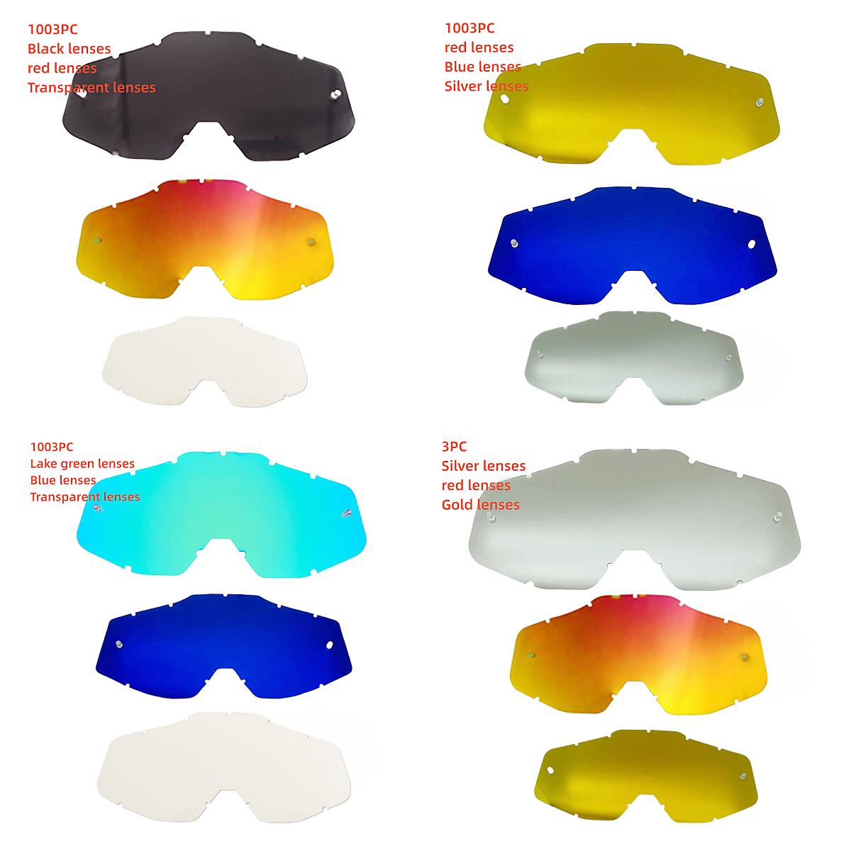 Aero Cycling Helmet - Lentes de repuesto para motocicleta, lentes
