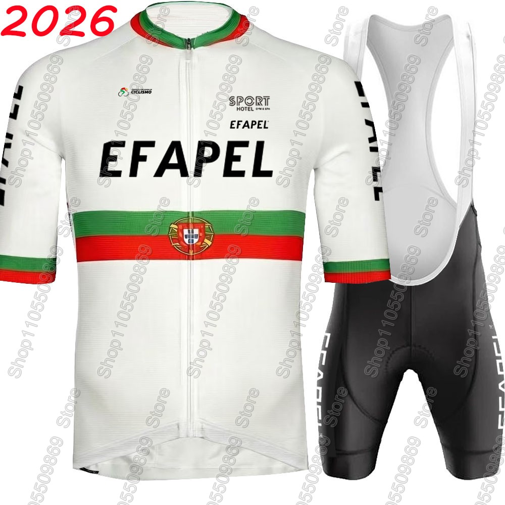 Cycling Gear Brands - Conjunto de Jersey de Ciclismo Efapel