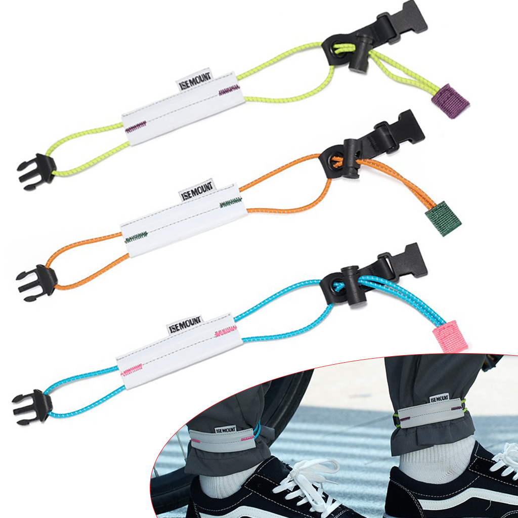 Cycling Gear Pants - Correa Reflectante para Pantalones de Ciclismo,