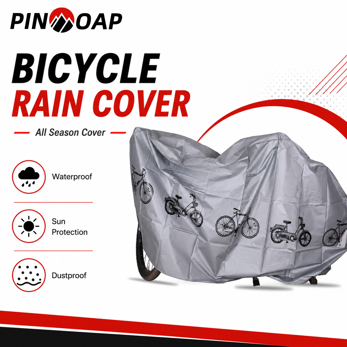 Cycling Gear Storage - PINMOAP - Funda impermeable universal para