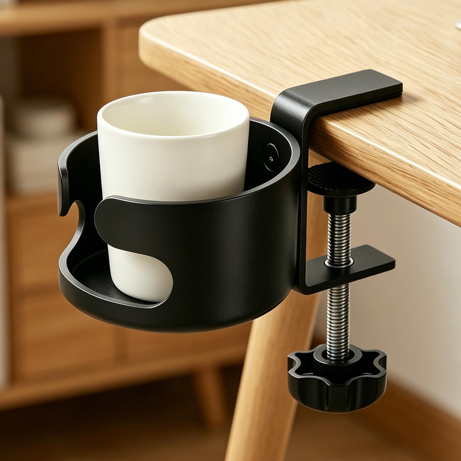 Water Bottle Holder - Soporte ajustable para tazas de escritorio,