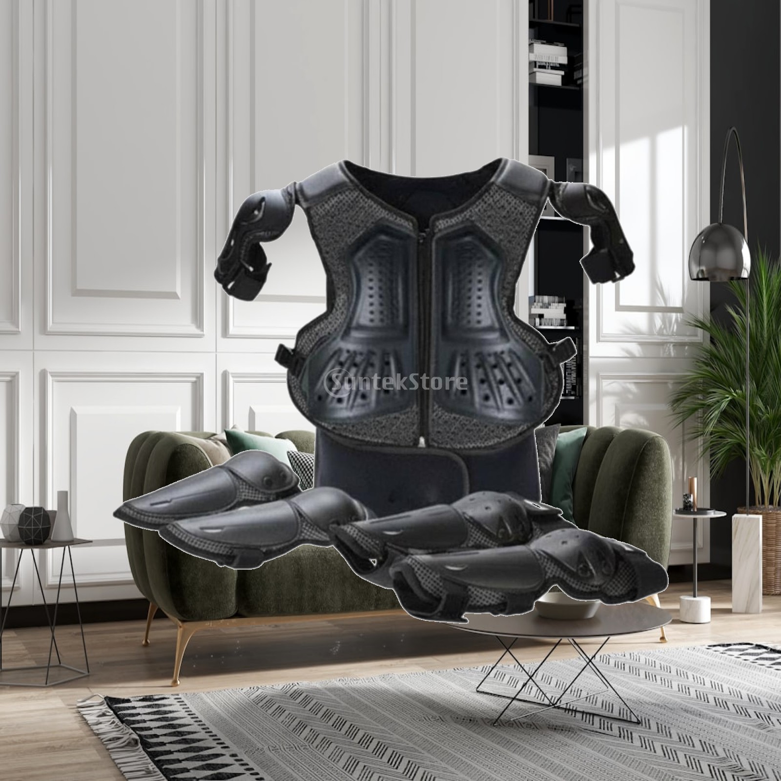 Cycling Gear Kids - Equipo de Protección Ajustable para Niños,