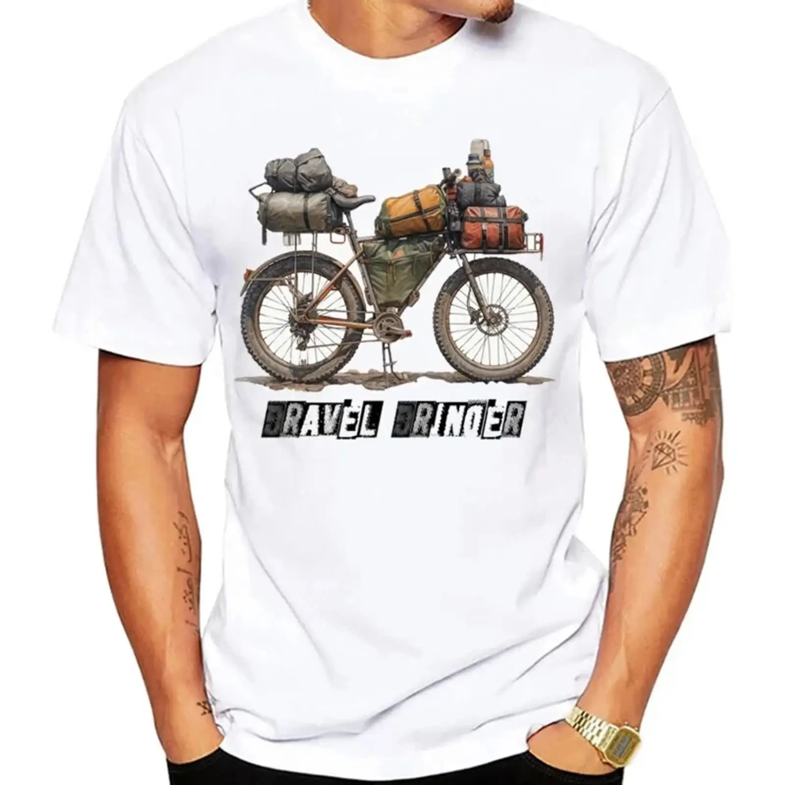 Cycling Gear Design - Camiseta de Ciclismo Gravel Bikepacking para