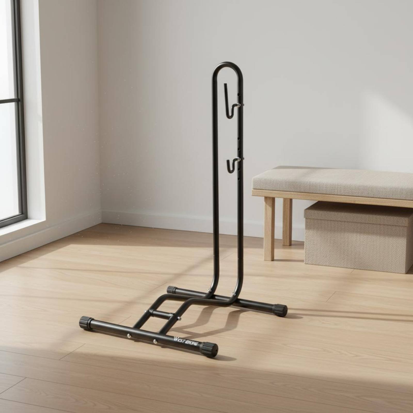 Soporte vertical para biciclet - Cycling Gear Storage reseña y precio