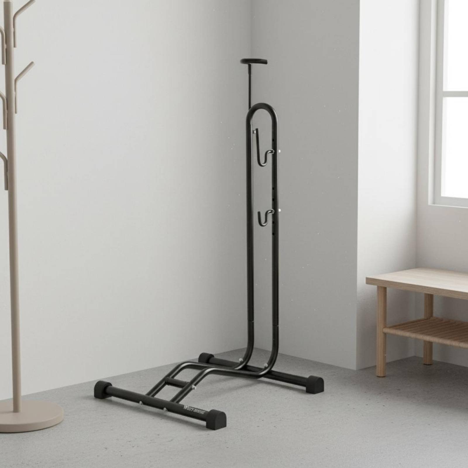 Soporte vertical para biciclet - Cycling Gear Storage reseña y precio
