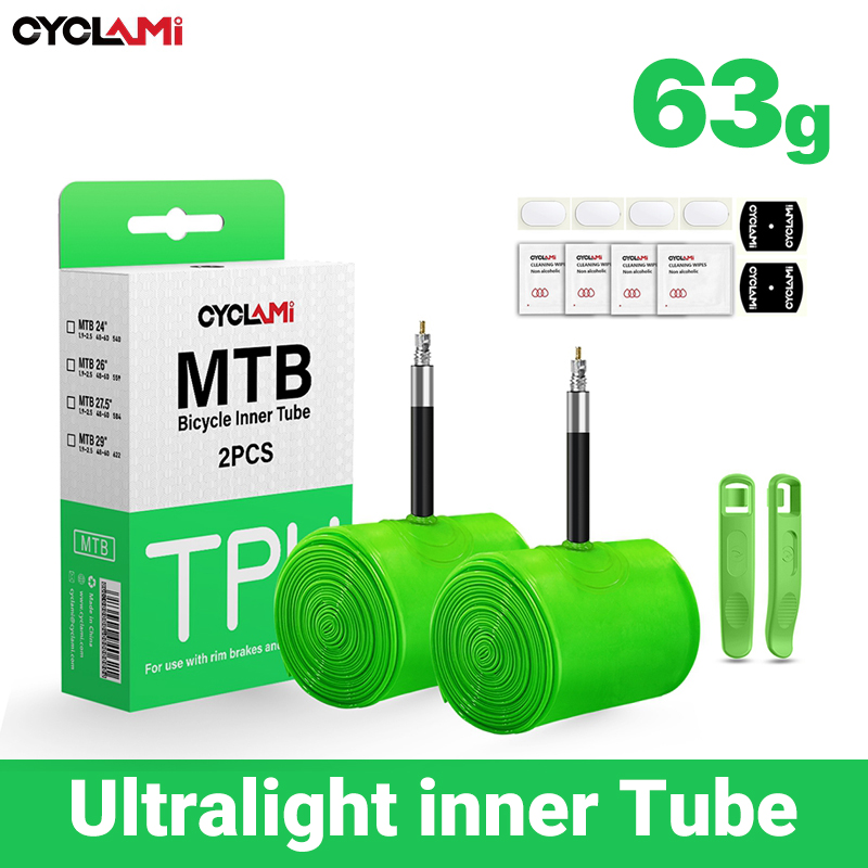 Cámara de aire ultraligera par - Cycling Gear Material reseña y precio