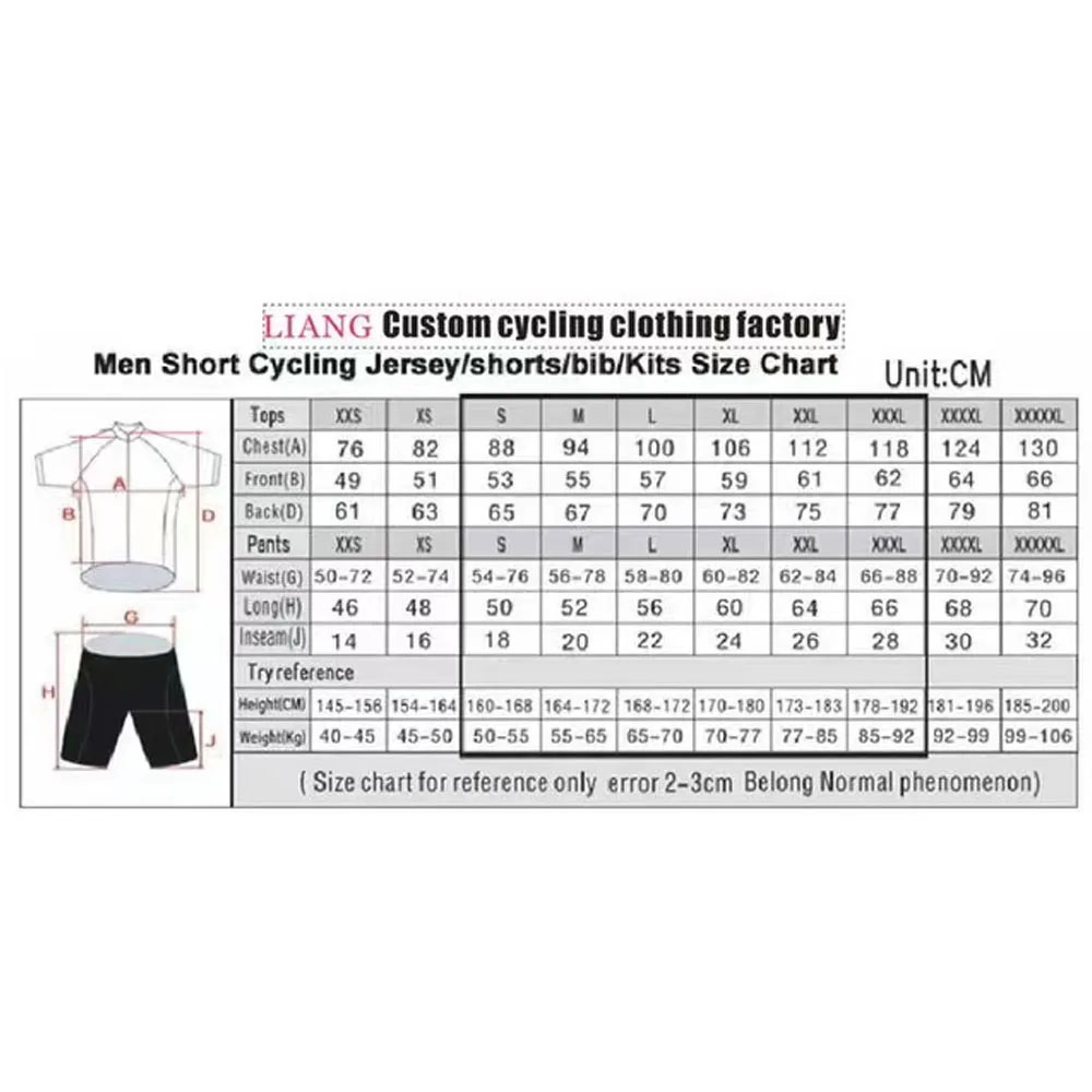 Conjunto de Jersey de Ciclismo - Cycling Gear Brands reseña y precio