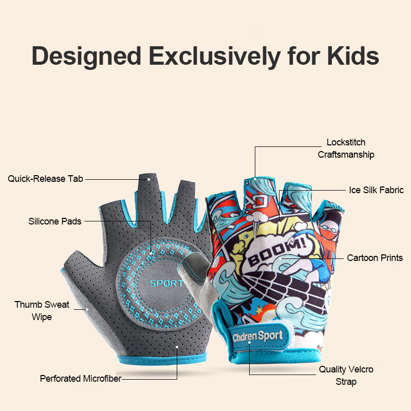 Guantes de Ciclismo para Niños - Cycling Gear Kids reseña y precio