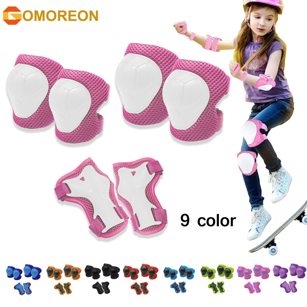 GOMOREON-rodilleras para niños - Cycling Gear Material reseña y precio