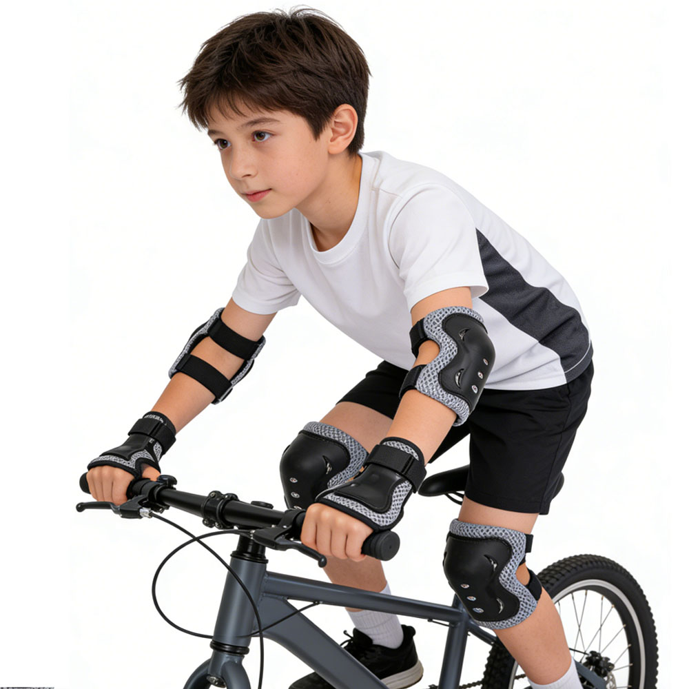 Rodilleras para niños, coderas - Cycling Gear Girls reseña y precio