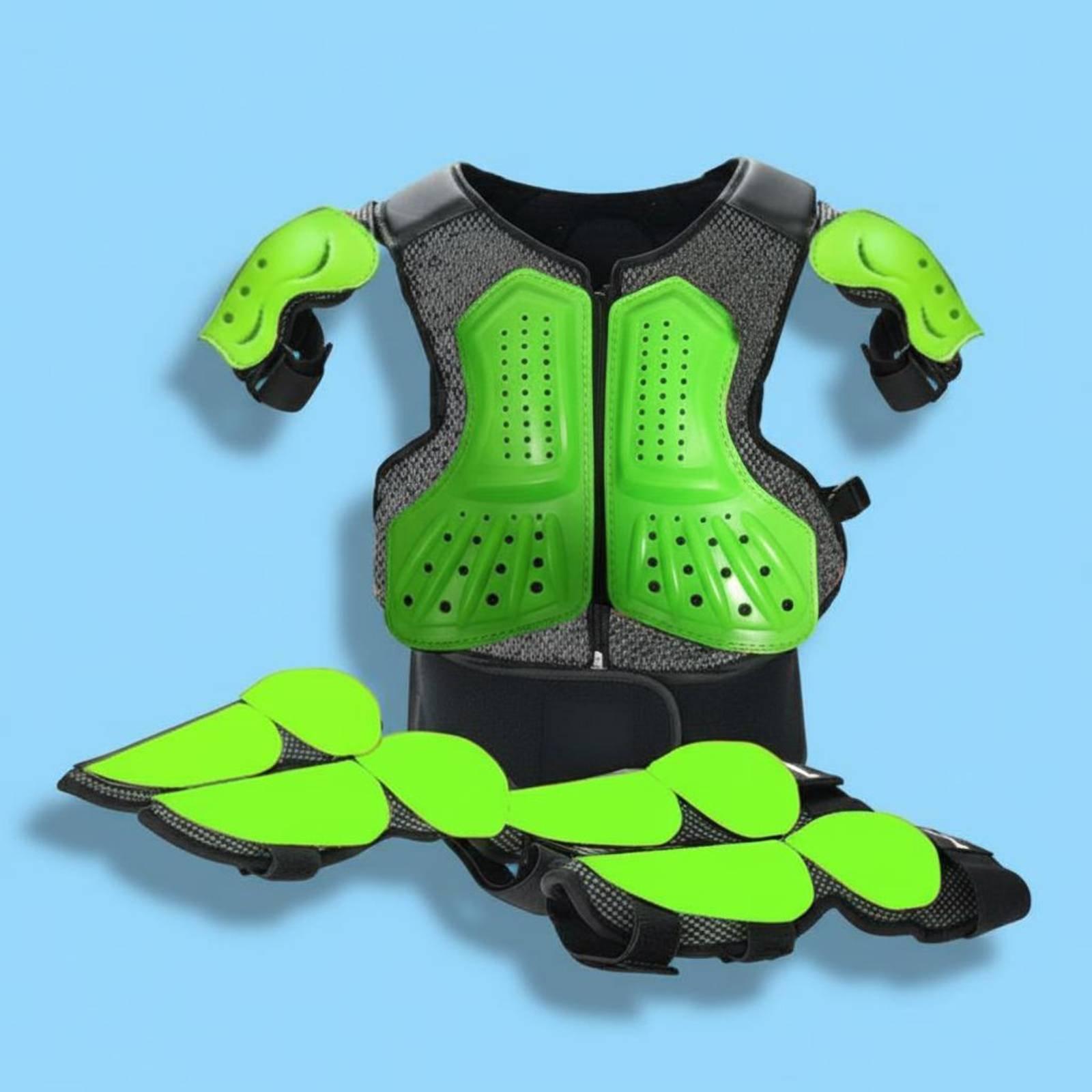 Equipo de Protección Ajustable - Cycling Gear Kids reseña y precio