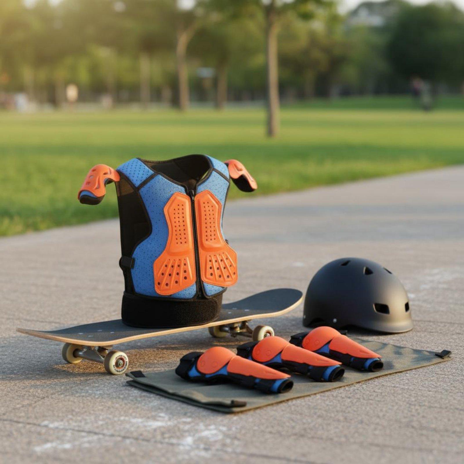 Equipo de Protección Ajustable - Cycling Gear Kids reseña y precio