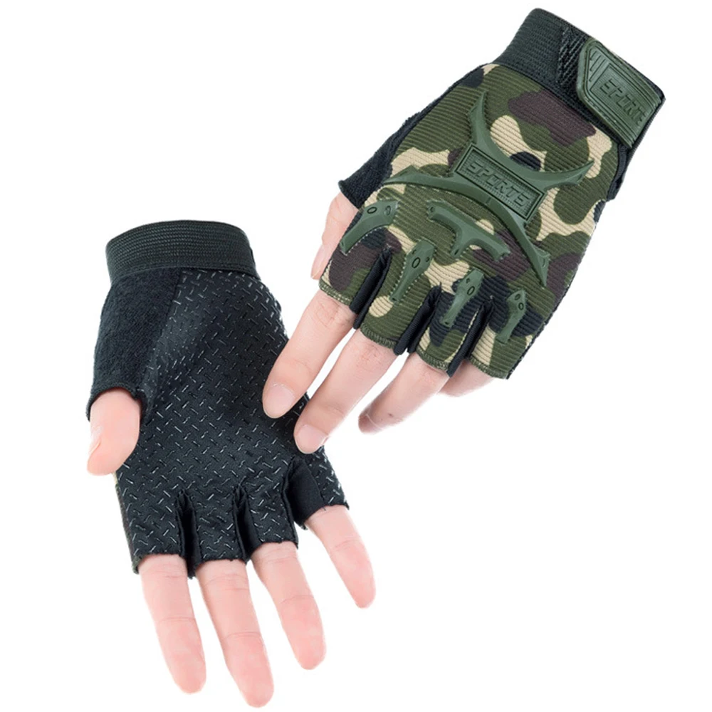 1 par de guantes tácticos sin  - Cycling Gear Kids reseña y precio
