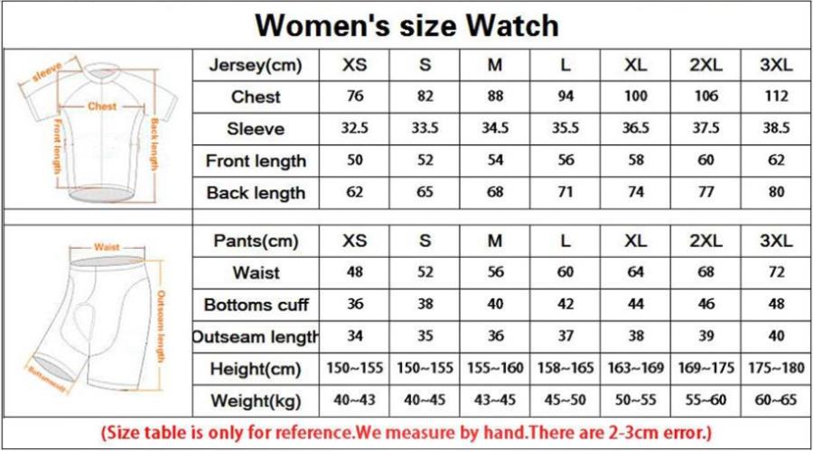 Conjunto de pantalones cortos  - Cycling Gear Girls reseña y precio