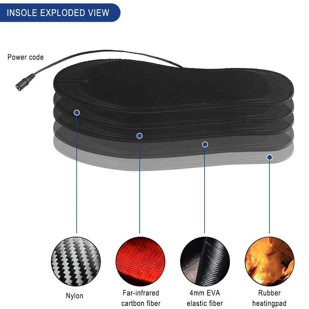 Plantillas de calentamiento pa - Cycling Shoe Insoles reseña y precio