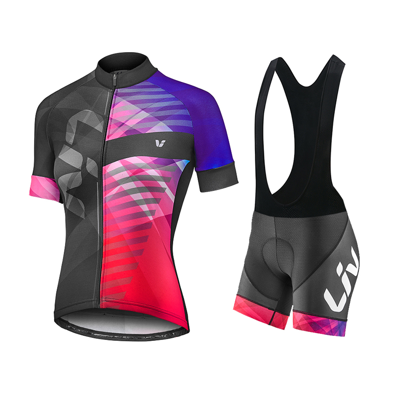 LIV-Conjunto de pantalones cor - Cycling Gear Girls reseña y precio